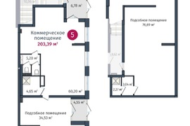 Торговое помещение в ЖК DOK