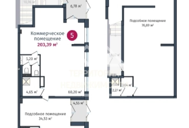 Торговое помещение в ЖК "DOK"